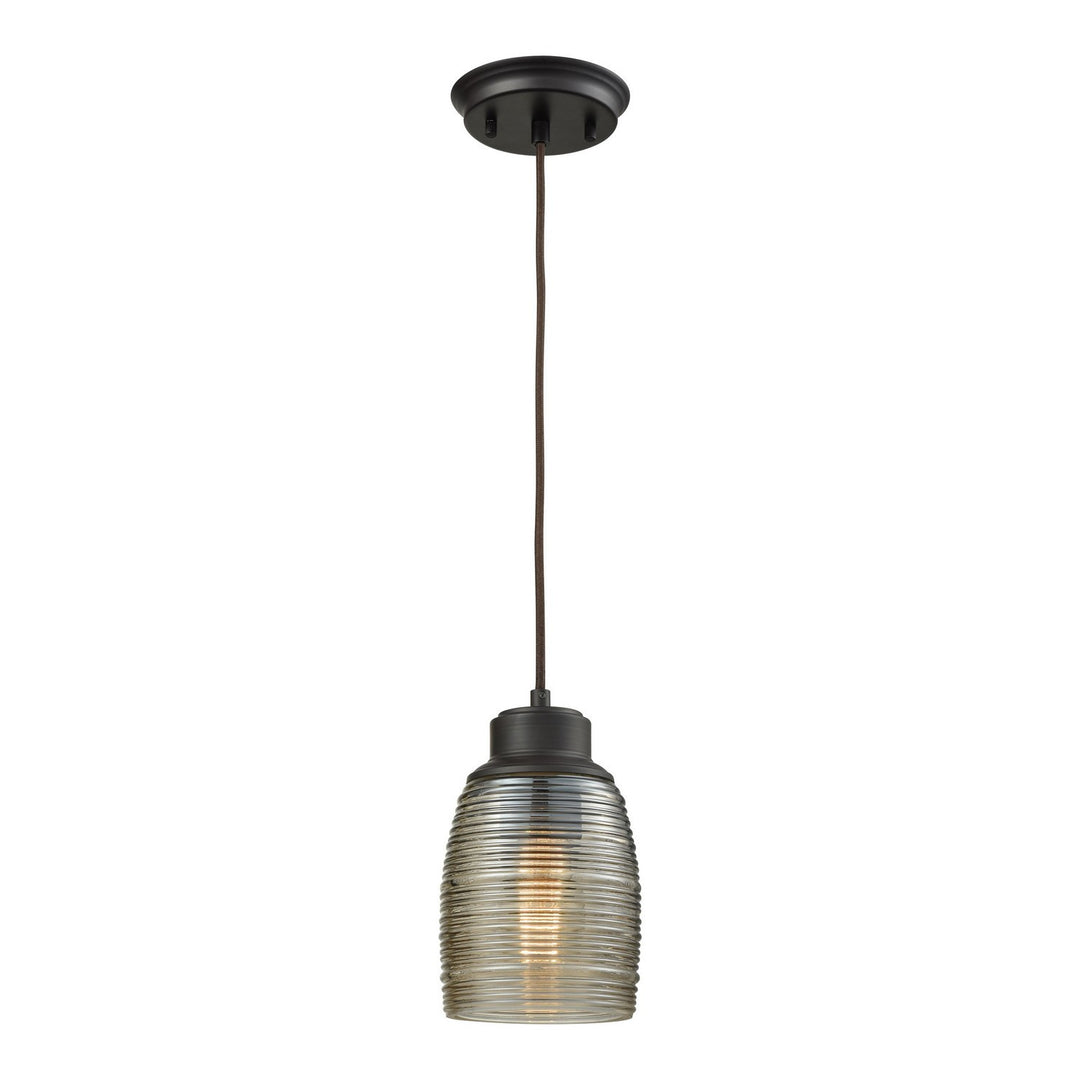 Elk Muncie 46216/1 Pendant Light - Oil Rubbed Bronze