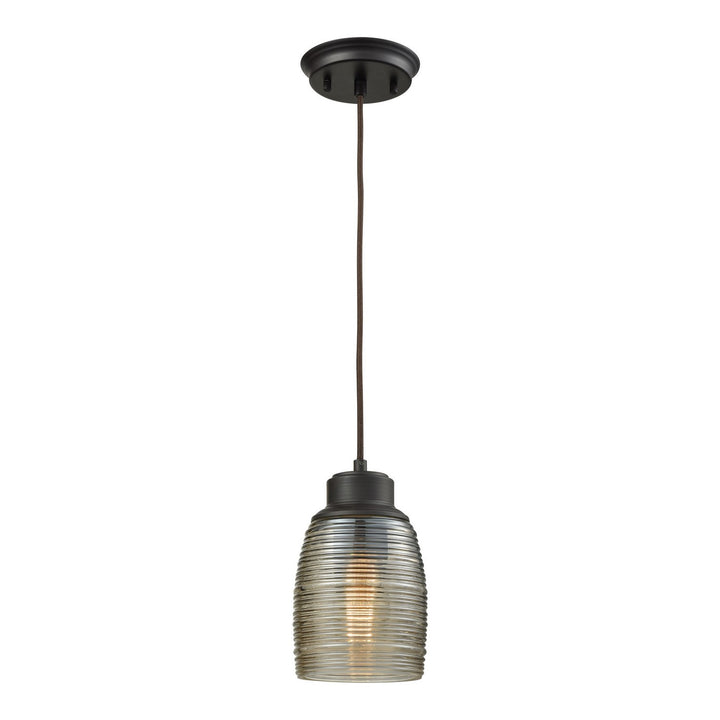 Elk Muncie 46216/1 Pendant Light - Oil Rubbed Bronze