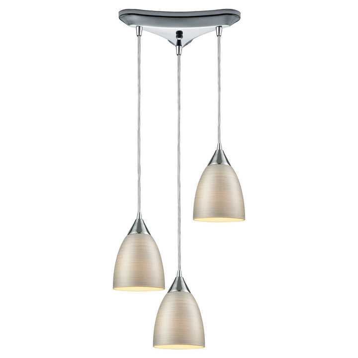 Elk Merida 56530/3 Pendant Light - Polished Chrome