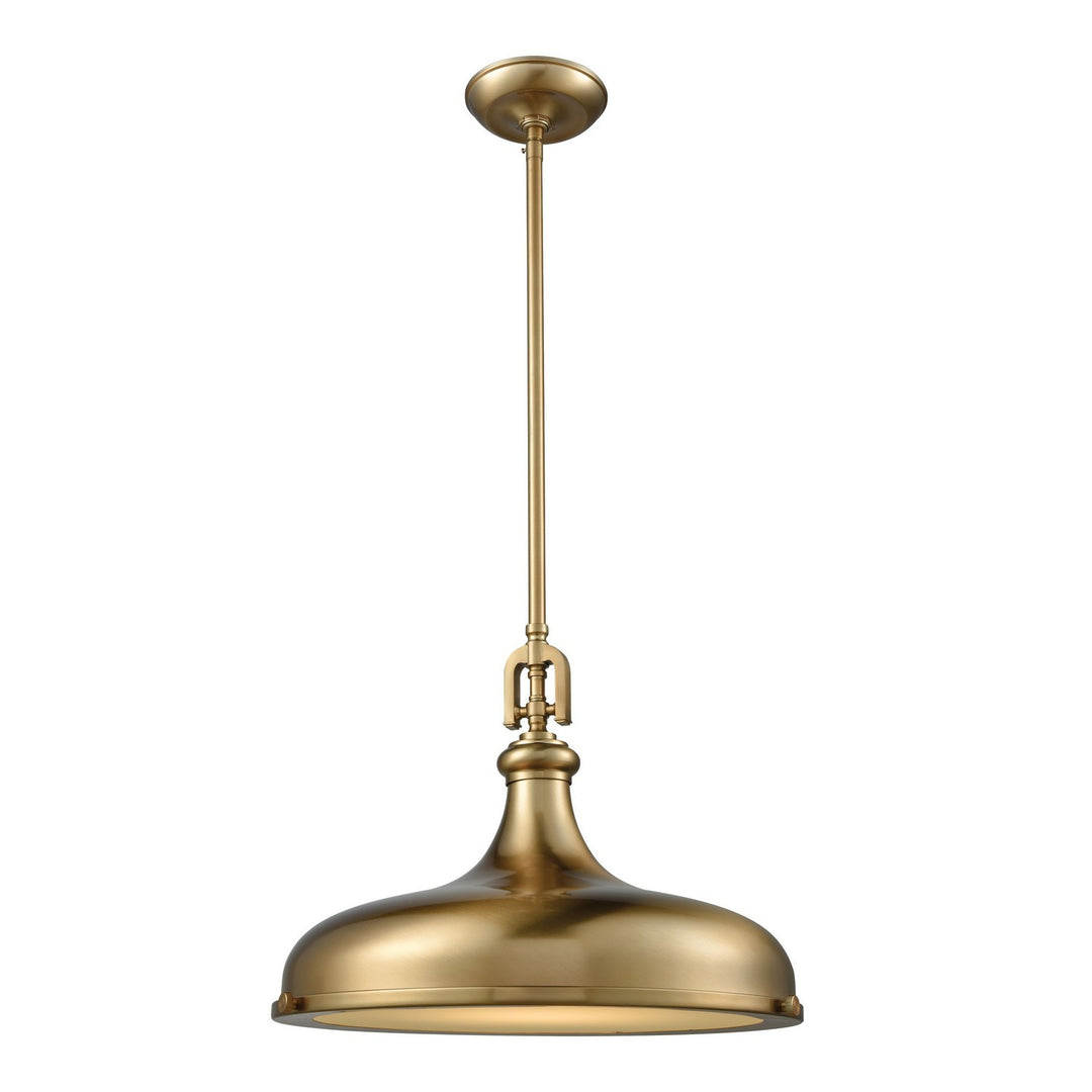 Elk Rutherford 57072/1 Pendant Light - Satin Brass