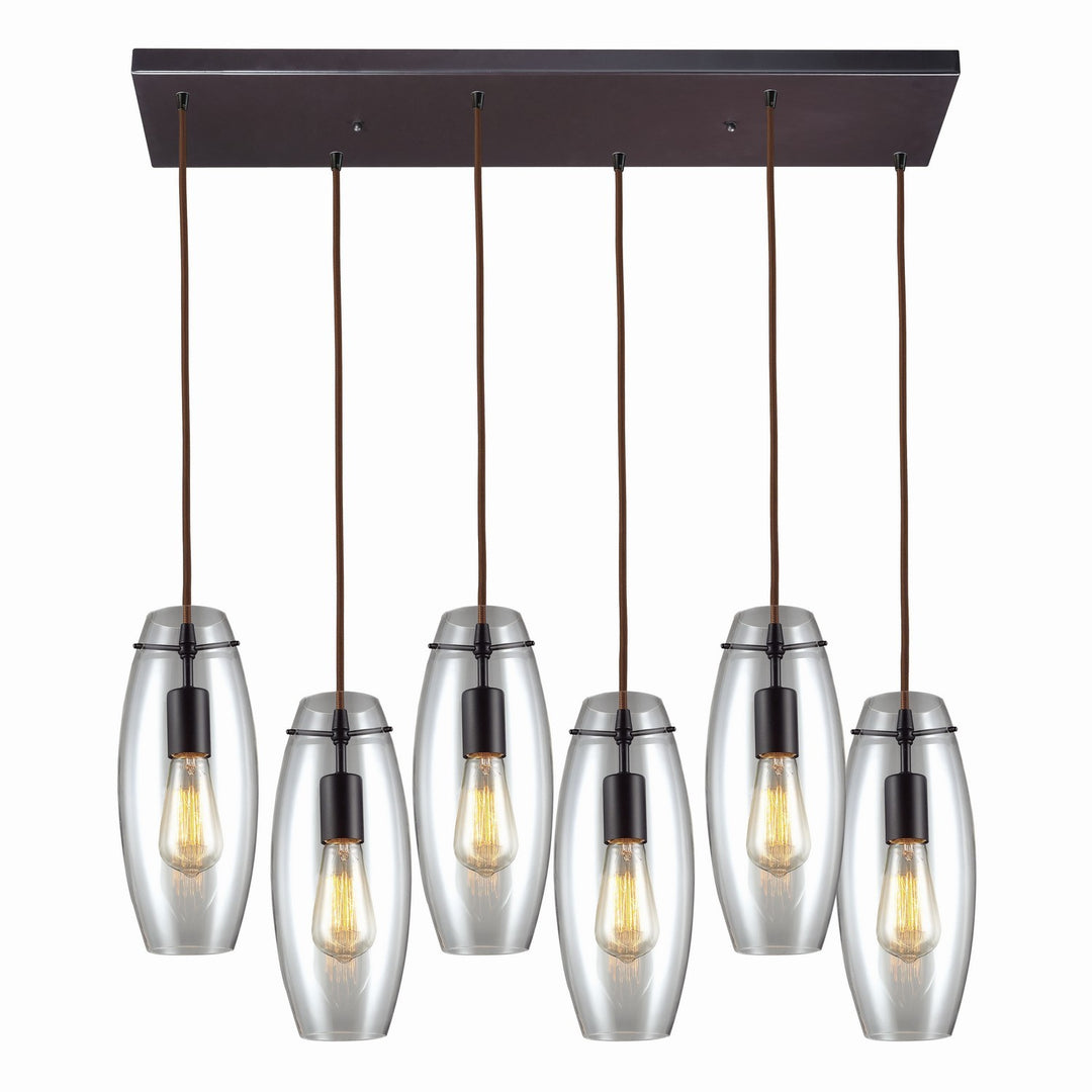 Elk Menlow Park 60044-6RC Pendant Light - Oiled Bronze