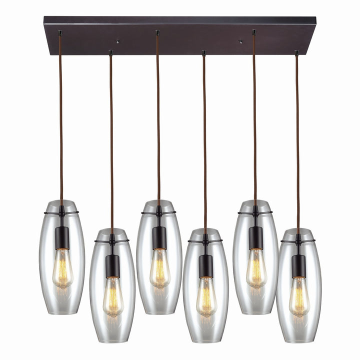 Elk Menlow Park 60044-6RC Pendant Light - Oiled Bronze