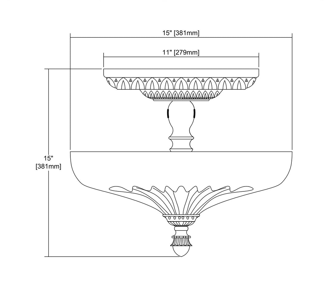 Elk Restoration 66395-3 Ceiling Light - Oil Rubbed Bronze