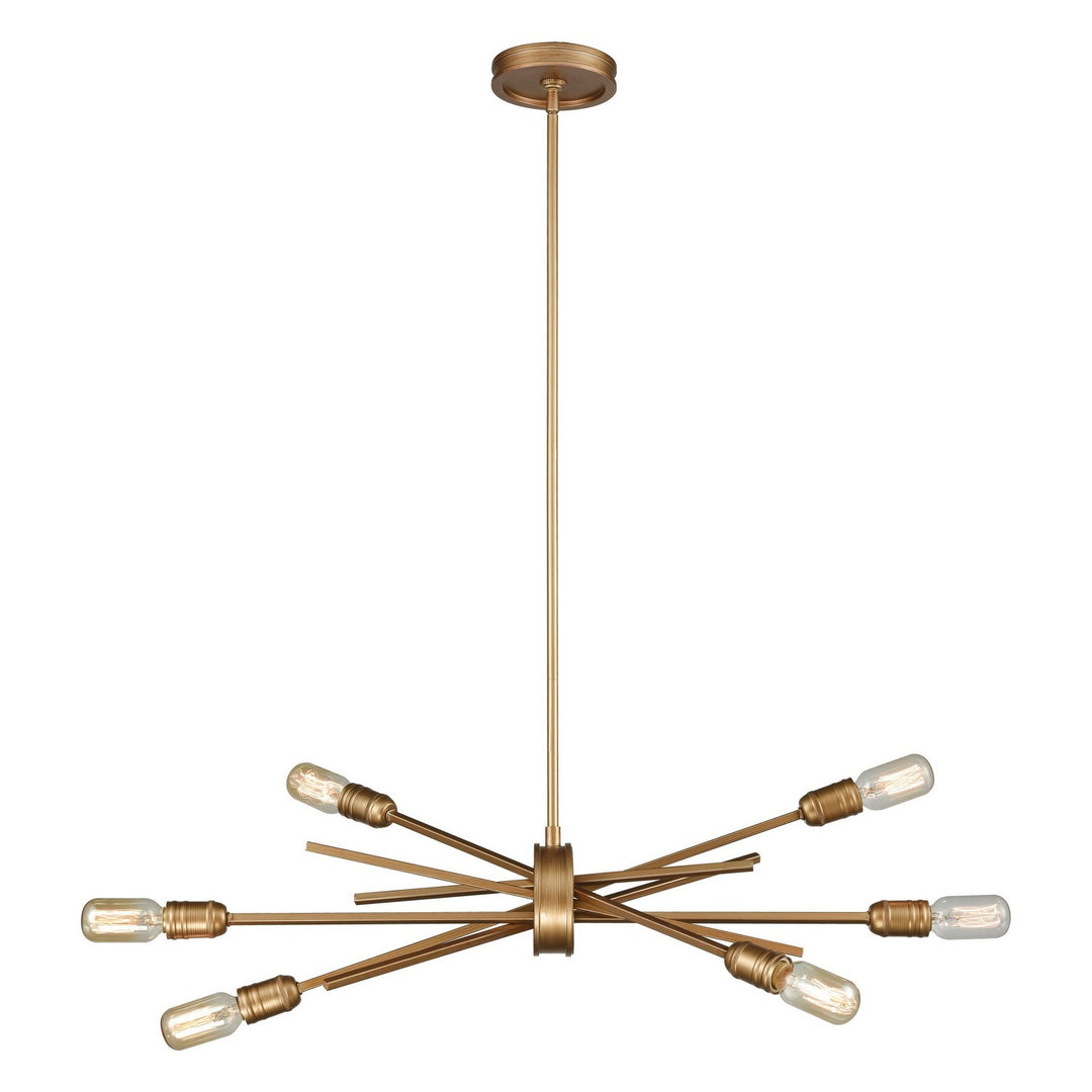 Elk Xenia 66971/6 Chandelier Light - Matte Gold