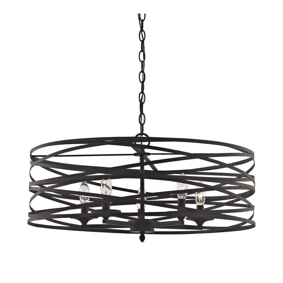 Elk Vorticy 81186/5 Pendant Light - Oil Rubbed Bronze