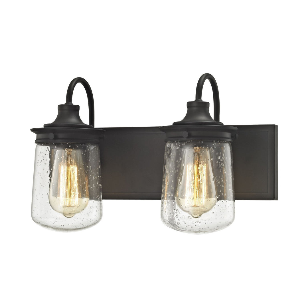 Elk Hamel 81211/2 Bath Vanity Light 15 in. wide - Oil Rubbed Bronze