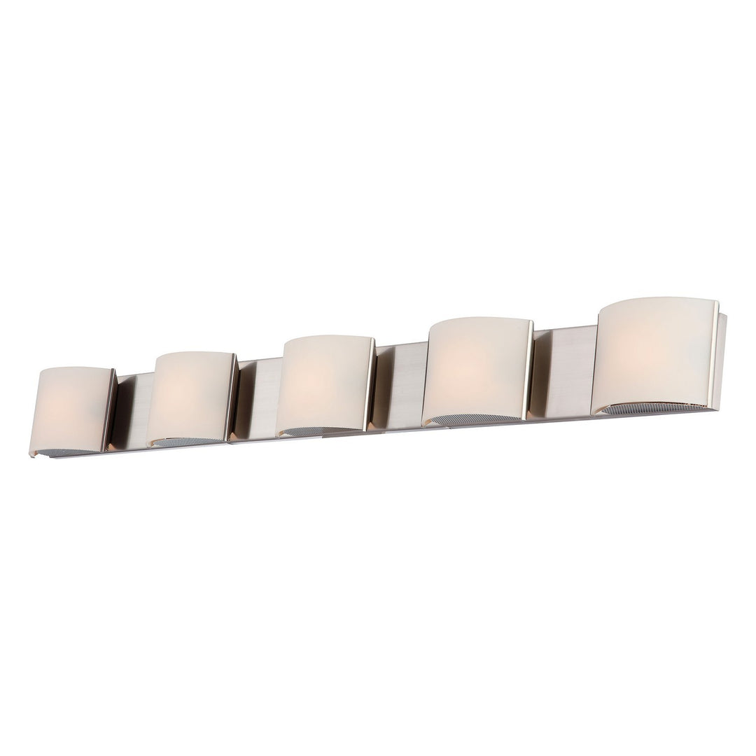 Elk Pandora BV6T5-10-16M Bath Vanity Light 48 in. wide - Polished Nickel