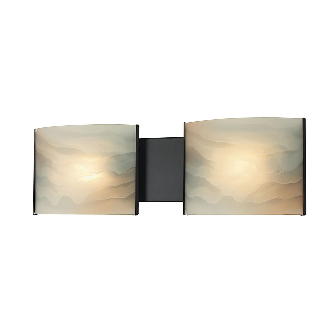 Elk Pannelli BV712-HM-45 Bath Vanity Light 19 in. wide - Oil Rubbed Bronze