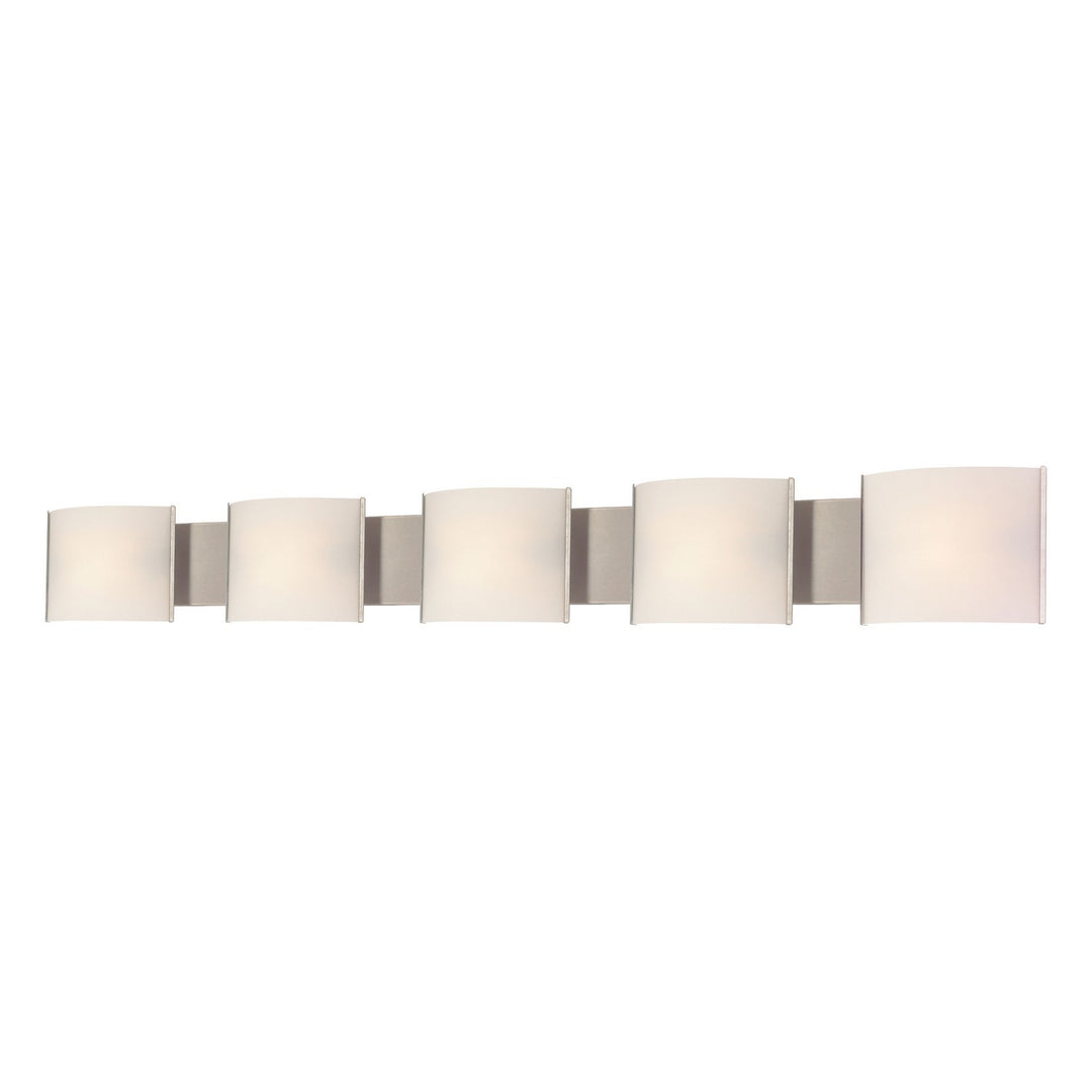 Elk Pannelli BV715-10-16 Bath Vanity Light 52 in. wide - Stainless Steel