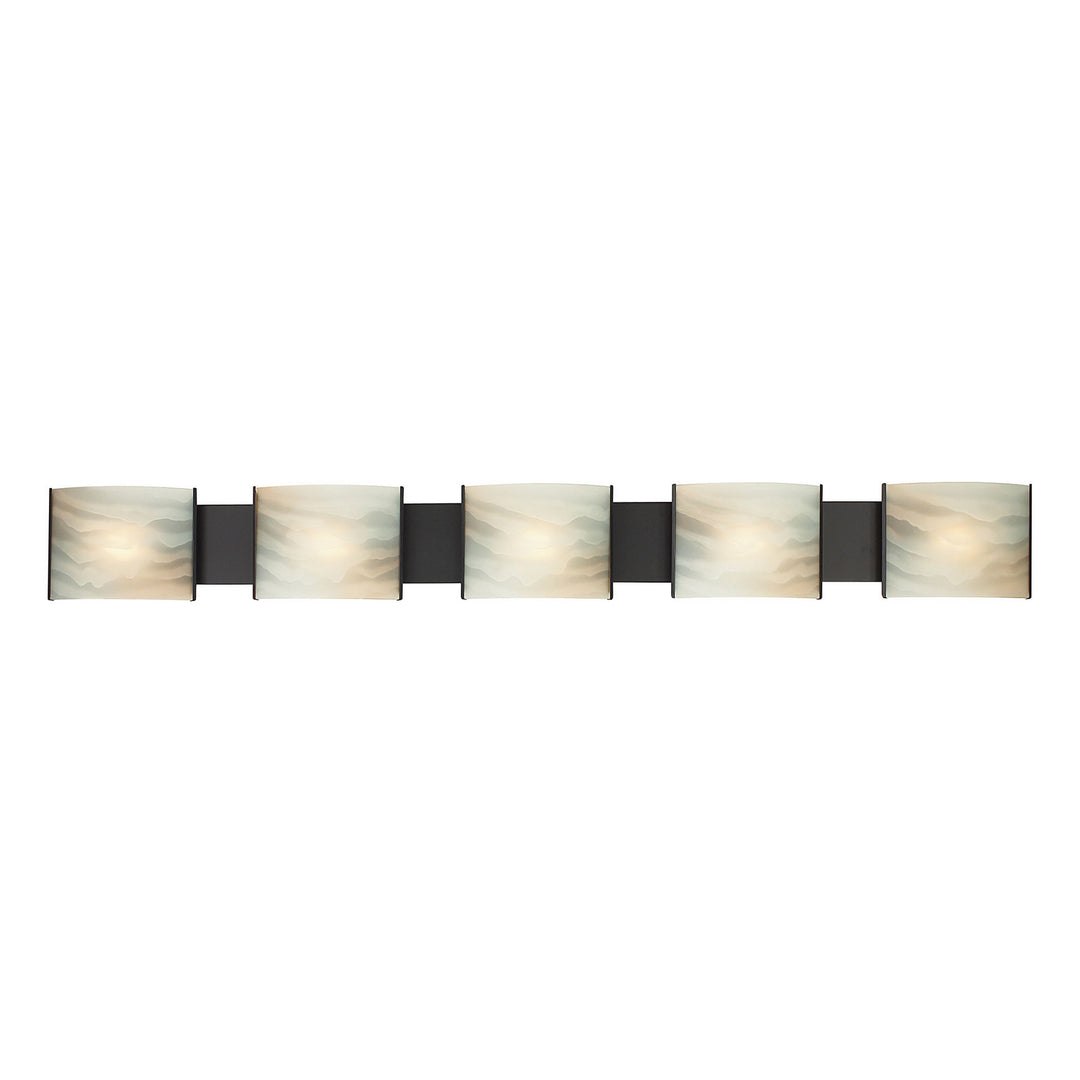 Elk Pannelli BV715-HM-45 Bath Vanity Light 52 in. wide - Oil Rubbed Bronze