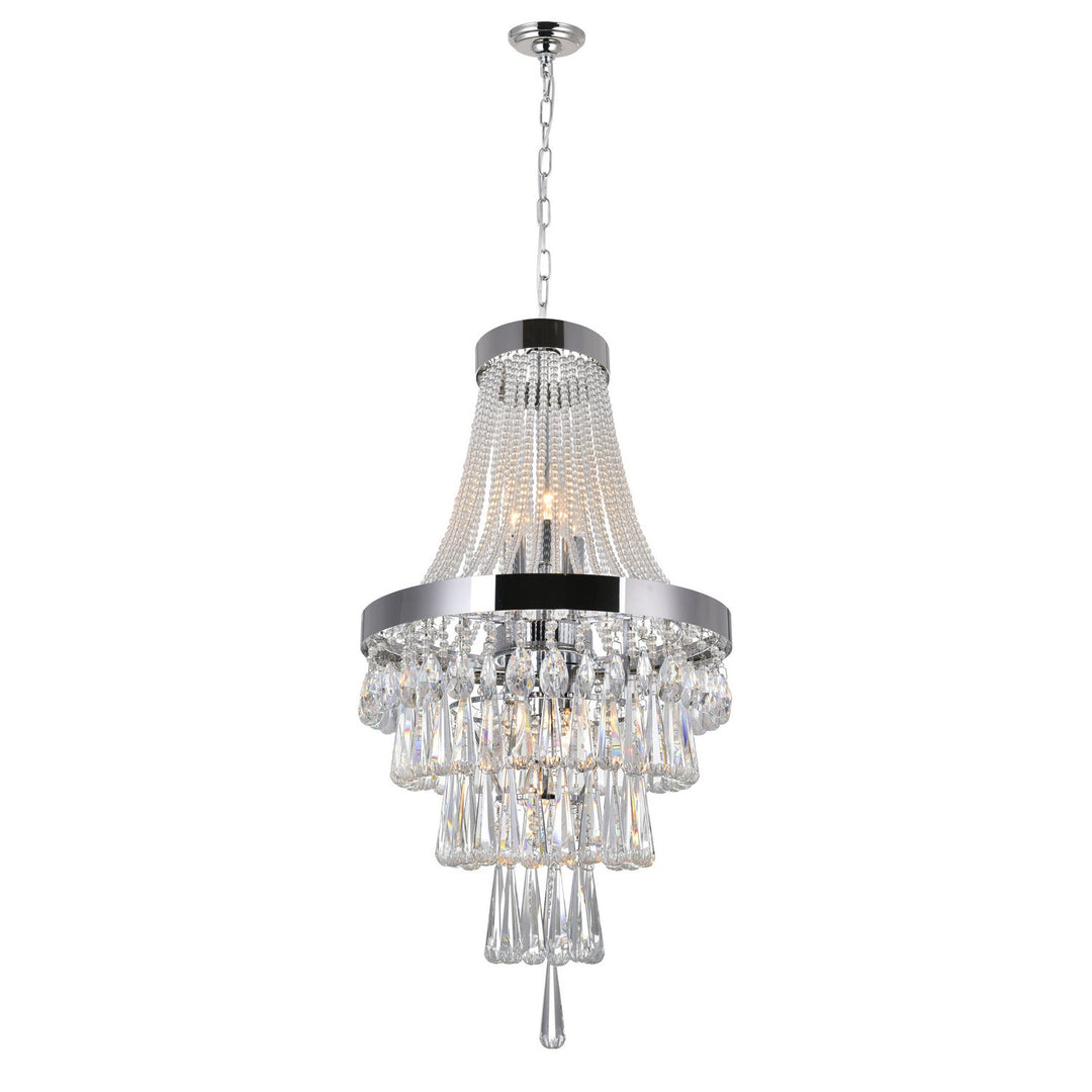 CWI Vast 5078p16c Chandelier Light - Chrome