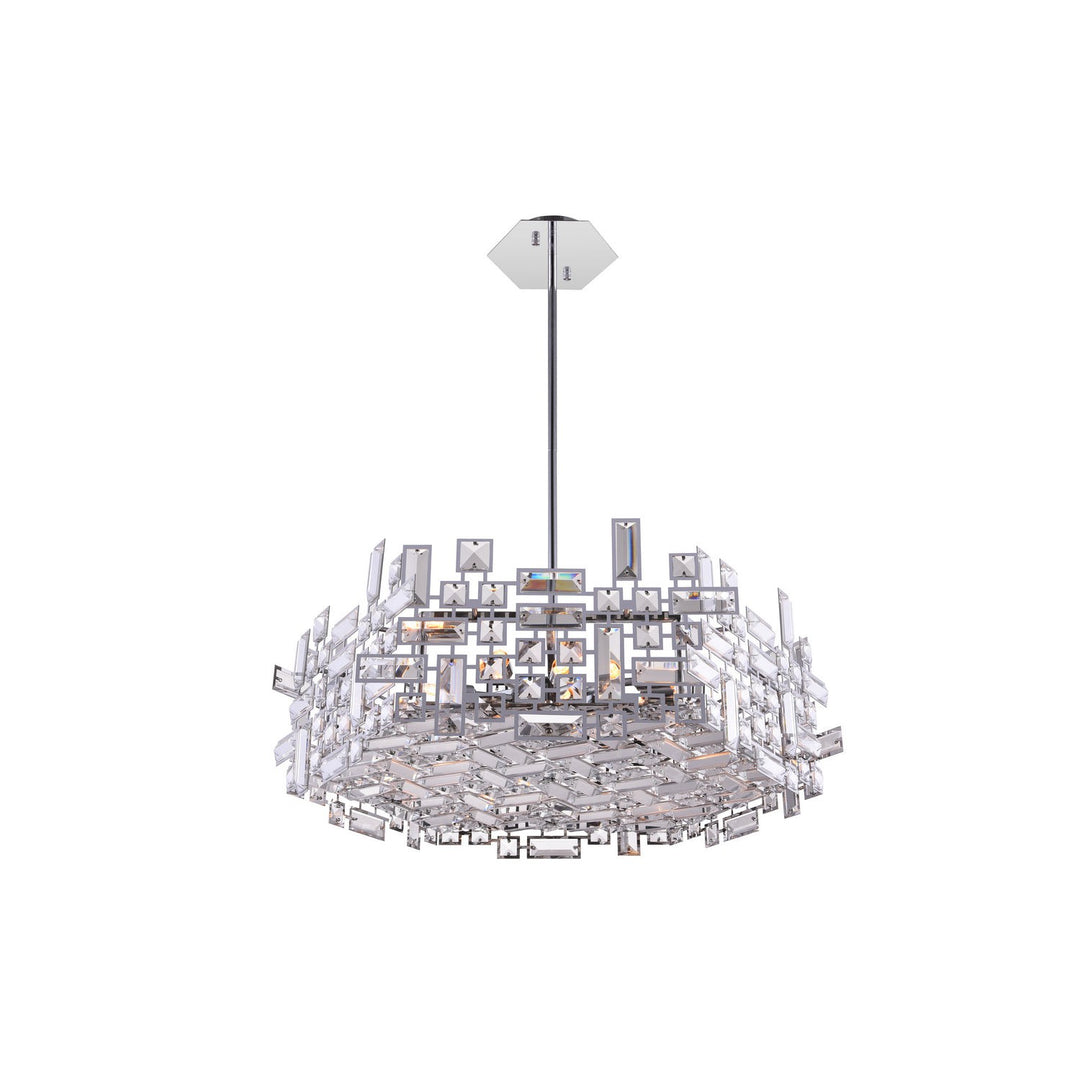 CWI Arley 5689p24-12-601 Chandelier Light - Chrome