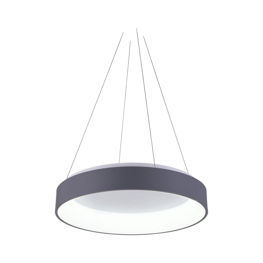 CWI Arenal 7103p24-1-167 Pendant Light - Grey & White