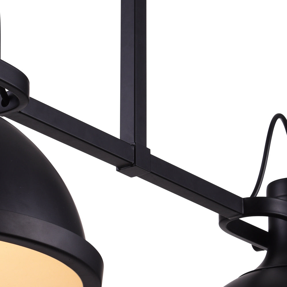 CWI Strum 9760p50-3-101 Pendant Light - Black