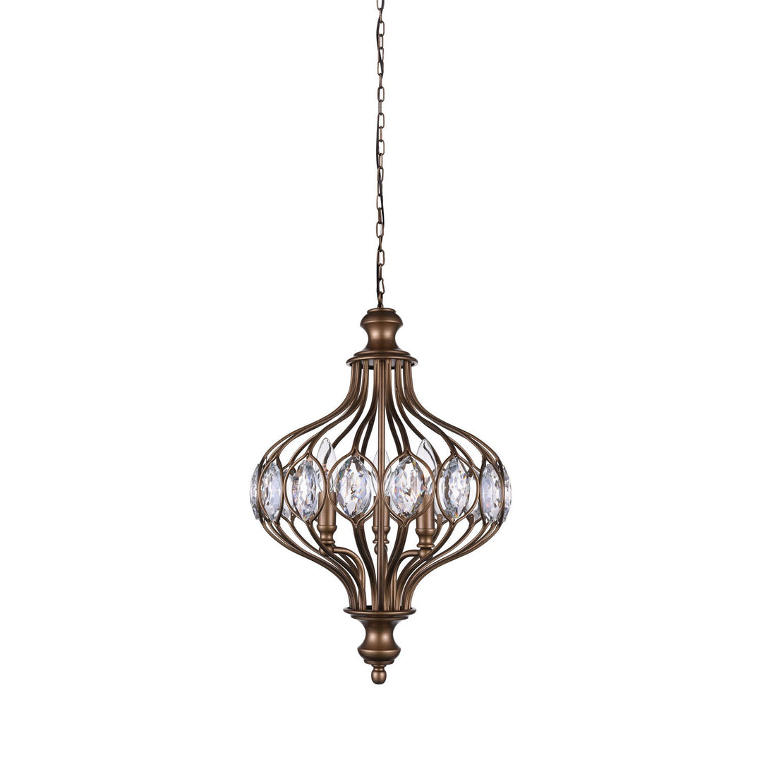 CWI Altair 9935p19-6-182 Chandelier Light - Antique Bronze