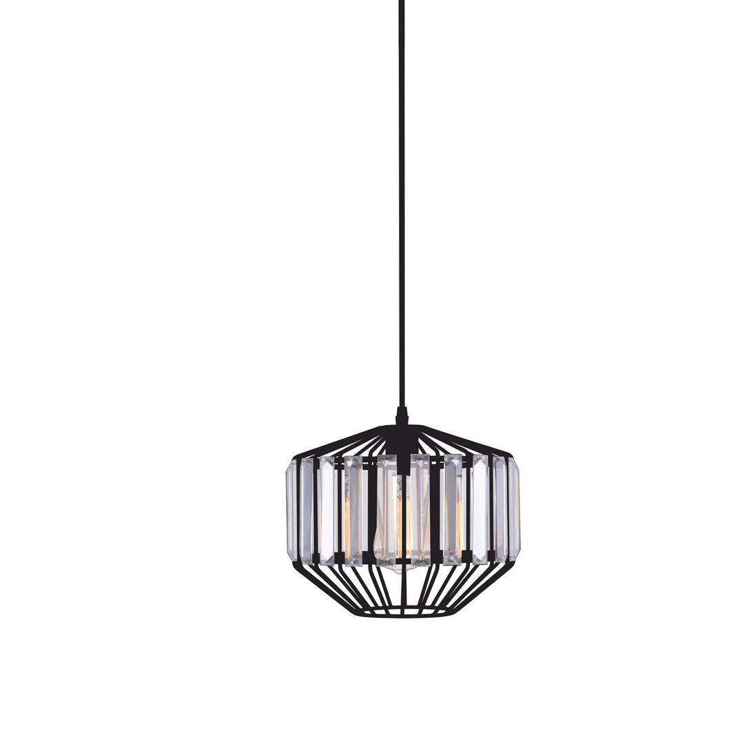 CWI Alethia 9942p10-1-101-a Pendant Light - Black