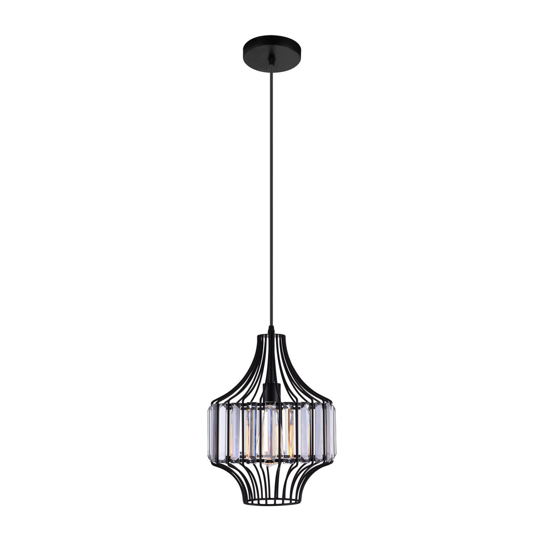 CWI Alethia 9942p10-1-101-d Pendant Light - Black