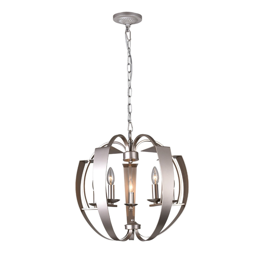 CWI Verbena 9950p21-5-221 Chandelier Light - Pewter