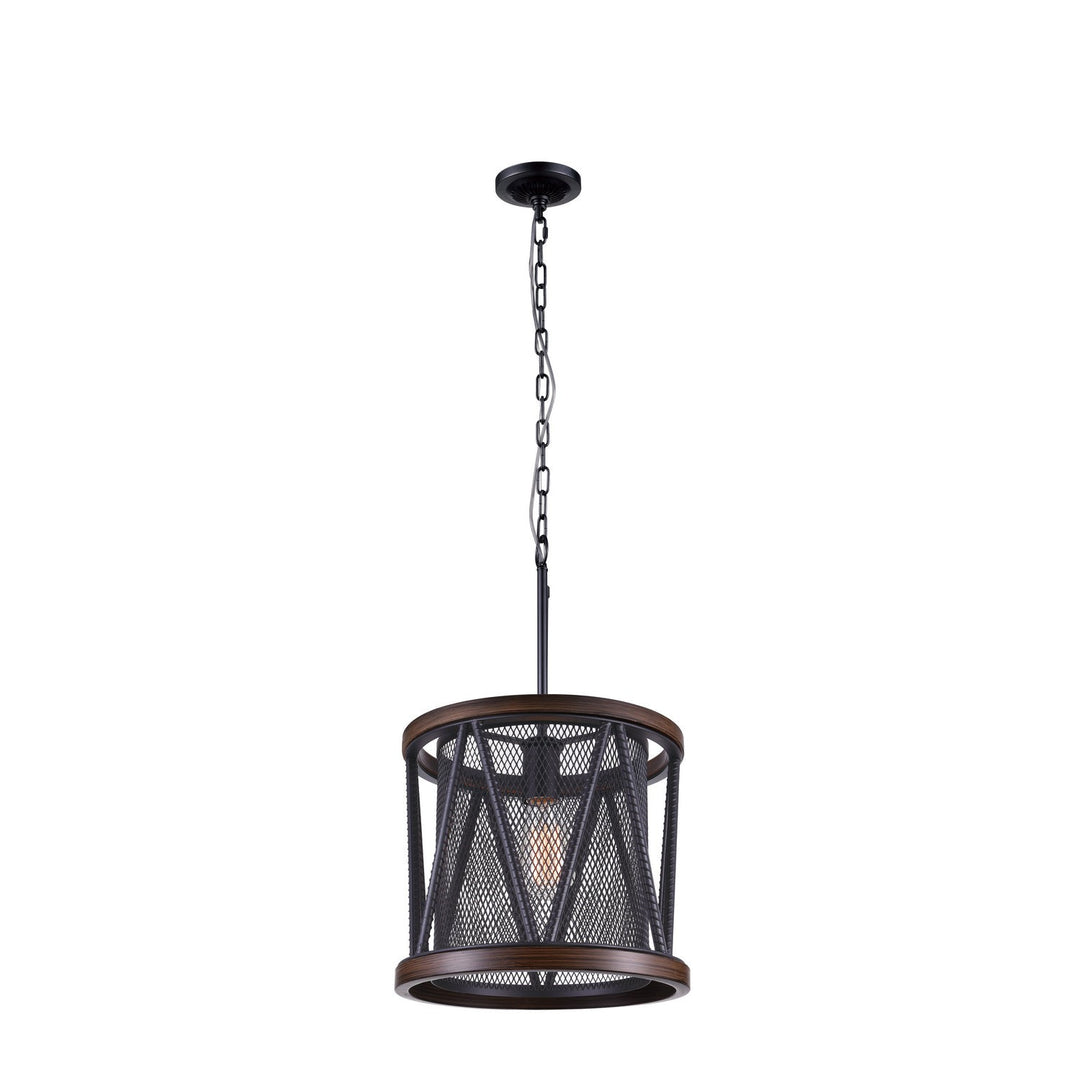 CWI Parsh 9954p13-1-101 Pendant Light - Pewter