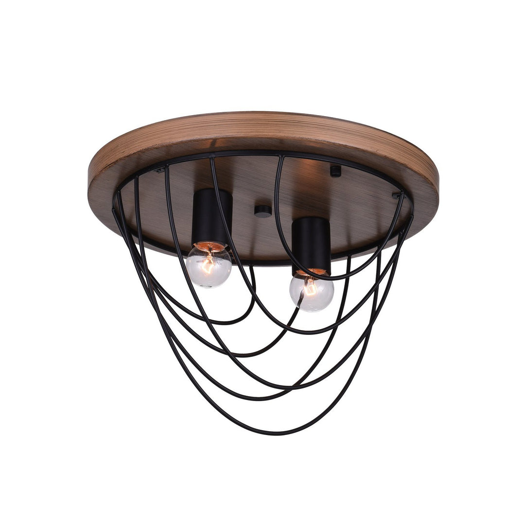 CWI Gala 9962c13-2-101 Ceiling Light - Black