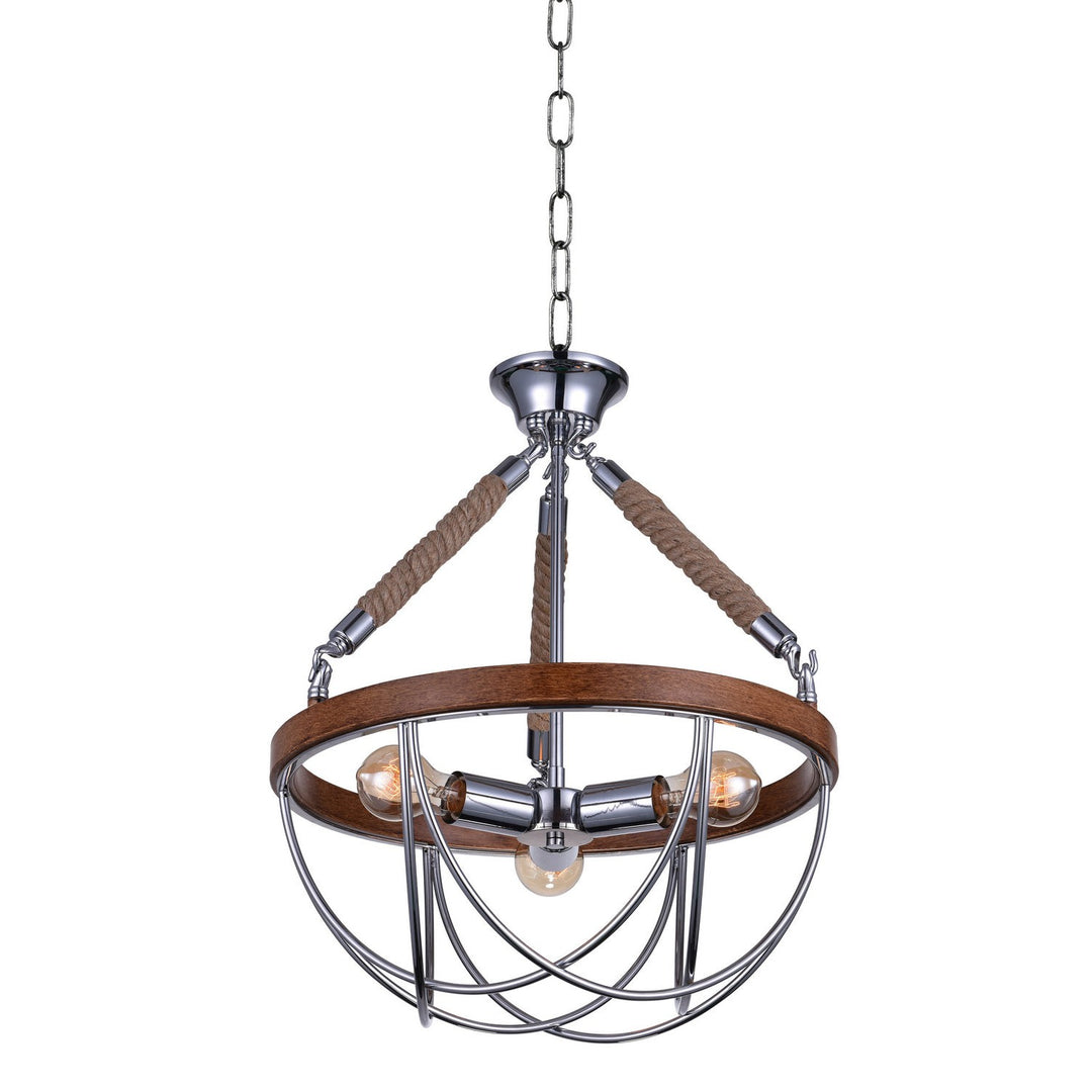 CWI Parana 9965p18-3-601 Chandelier Light - Chrome