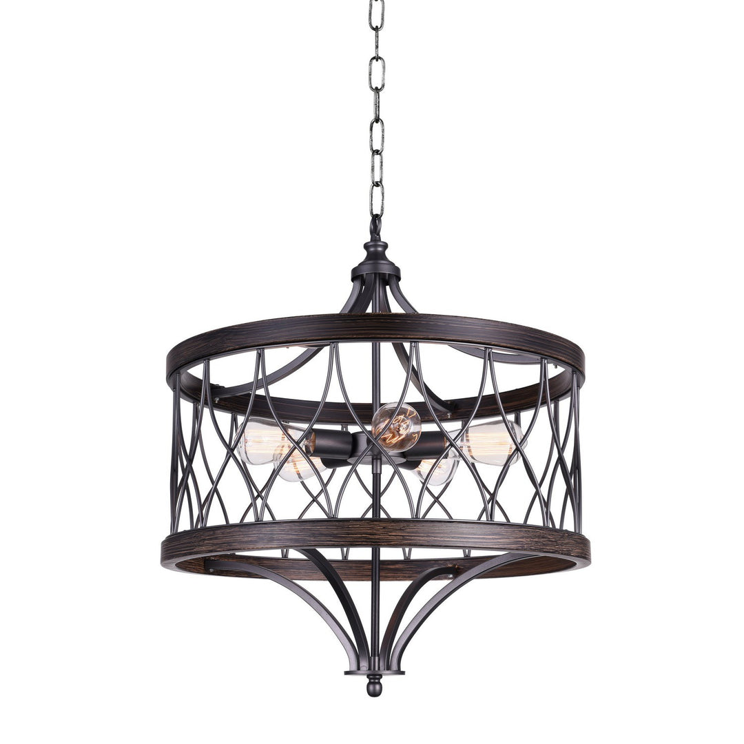 CWI Amazon 9966p23-5-242-b Chandelier Light - Gun Metal