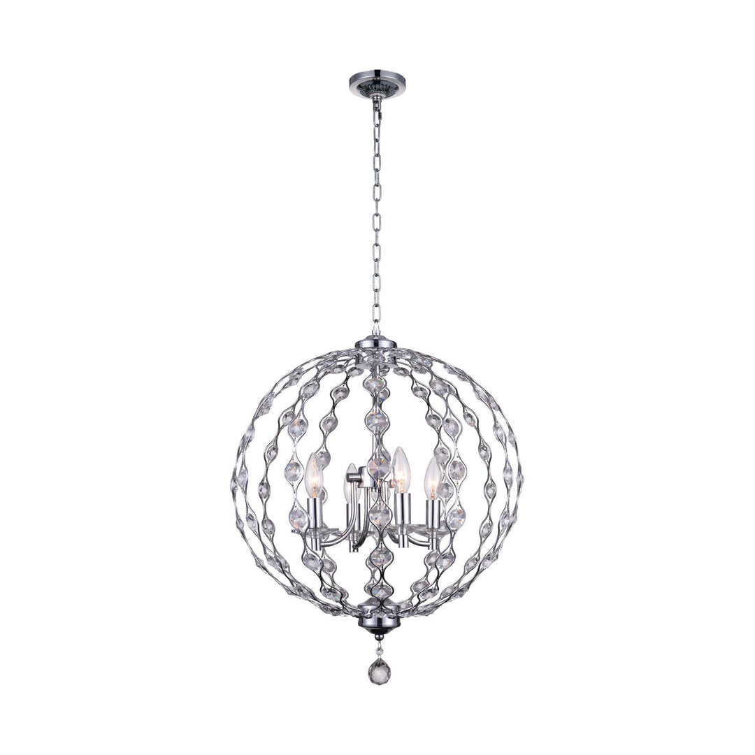 CWI Esia 9970p19-4-601 Pendant Light - Chrome