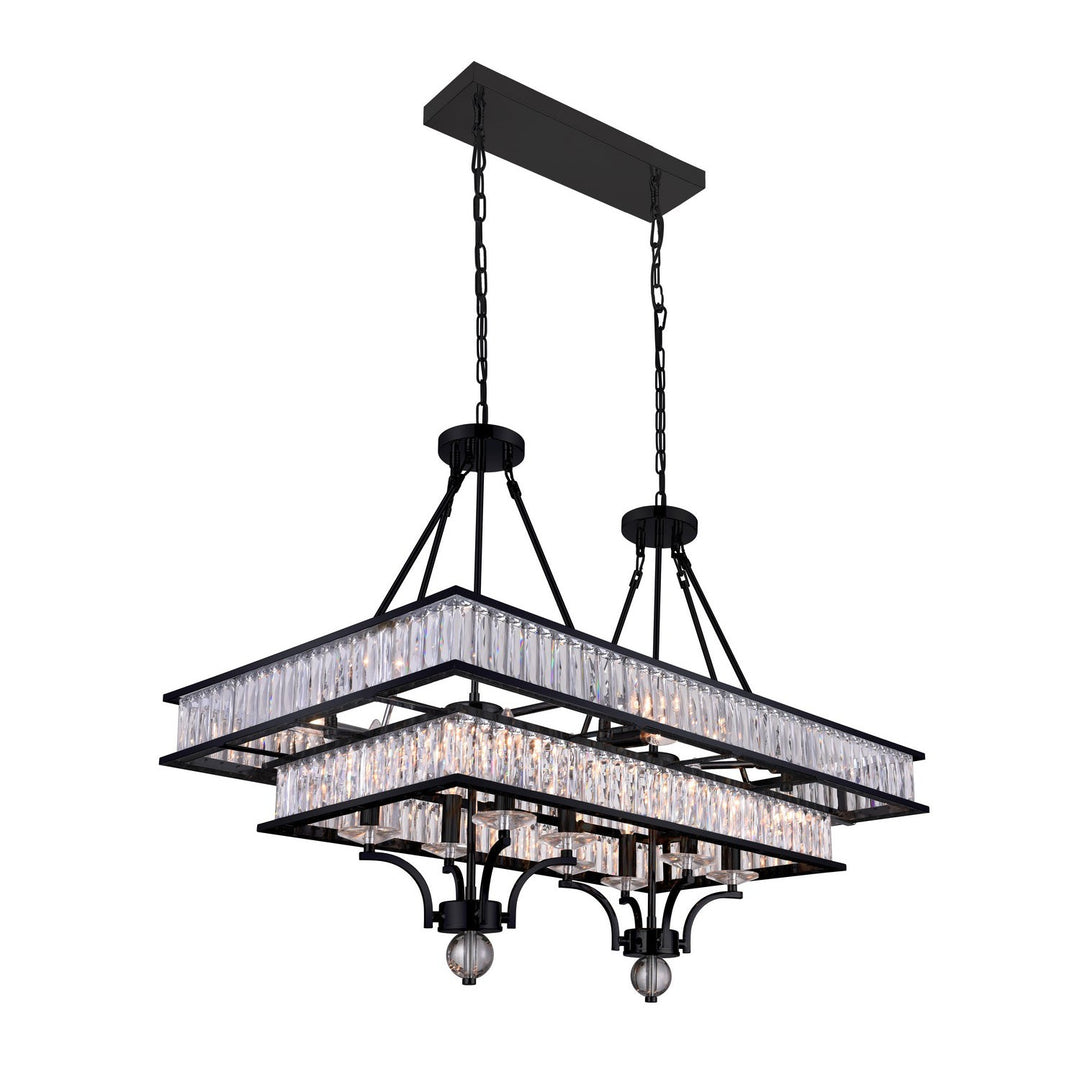 CWI Shalia 9972p37-16-101 Pendant Light - Black