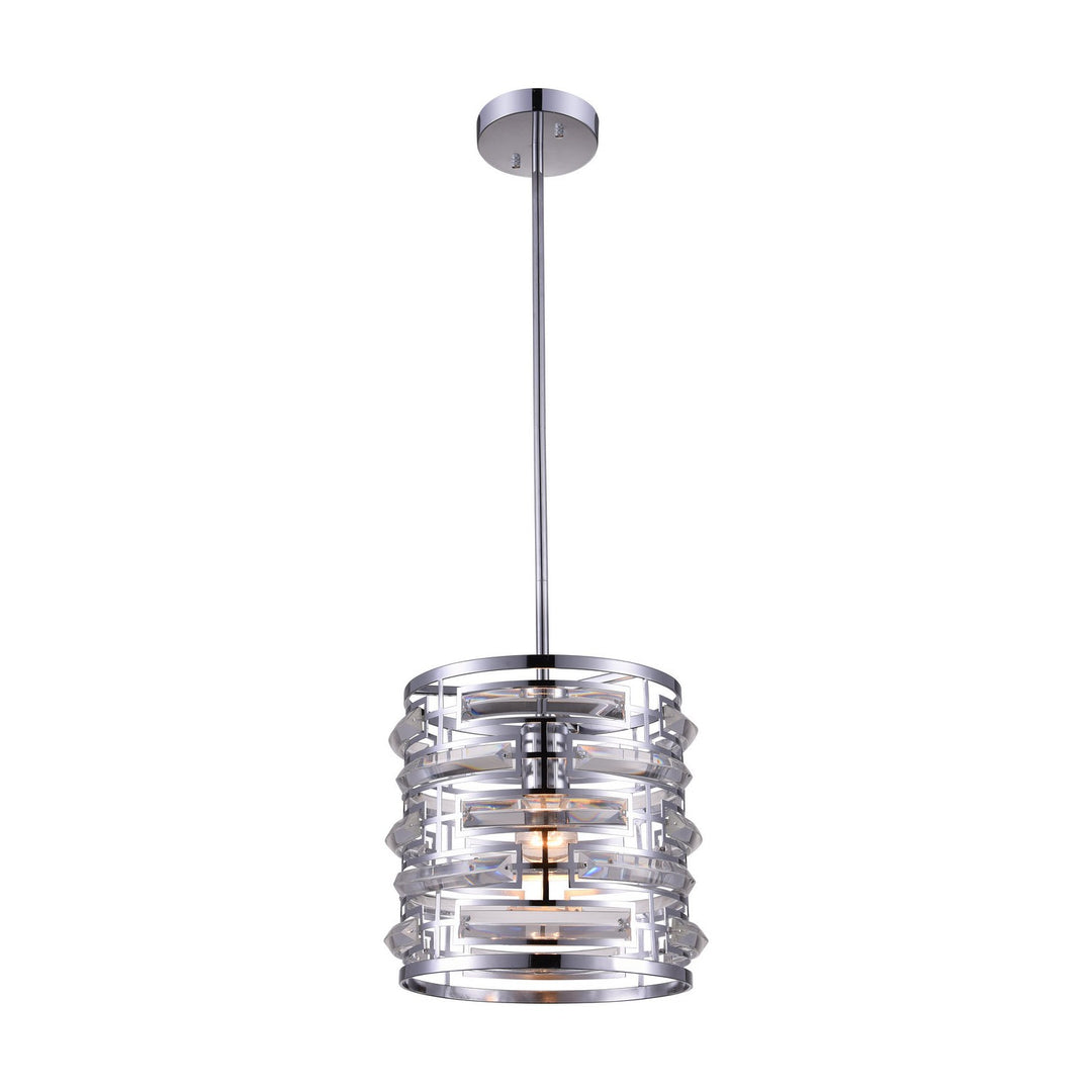 CWI Petia 9975p10-1-601 Pendant Light - Chrome