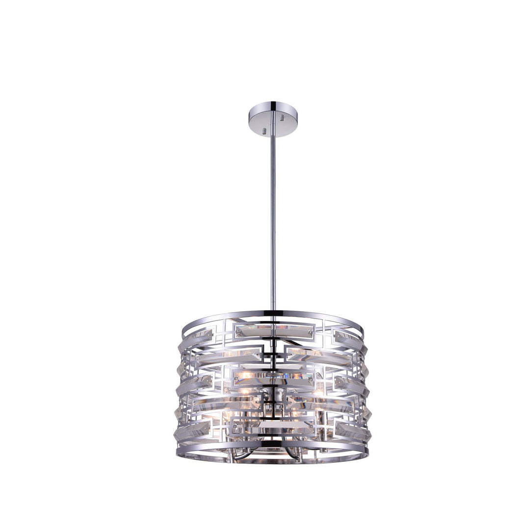 CWI Petia 9975p15-4-601 Chandelier Light - Chrome