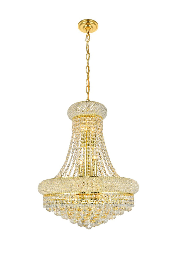 Elegant Primo V1800D20G/RC Chandelier Light - Gold