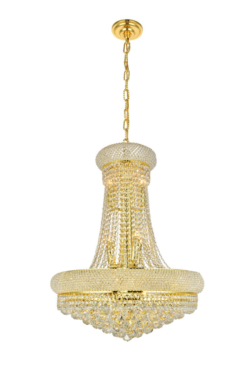 Elegant Primo V1800D24G/RC Chandelier Light - Gold