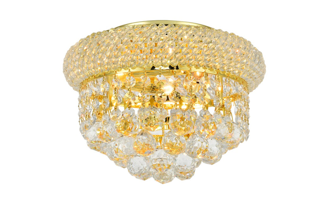 Elegant Primo V1800F10G/RC Ceiling Light - Gold