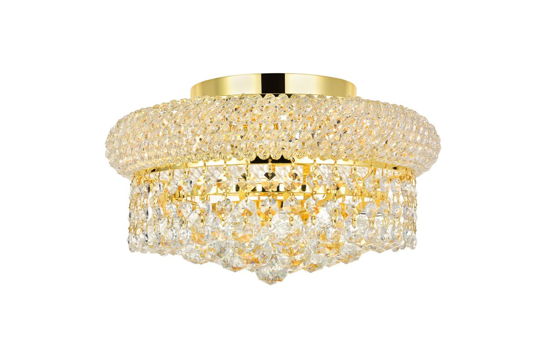 Elegant Primo V1800F12G/RC Ceiling Light - Gold