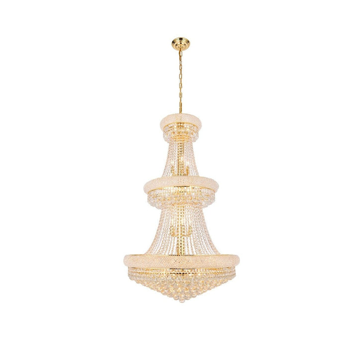 Elegant Primo V1800G30G/RC Chandelier Light - Gold