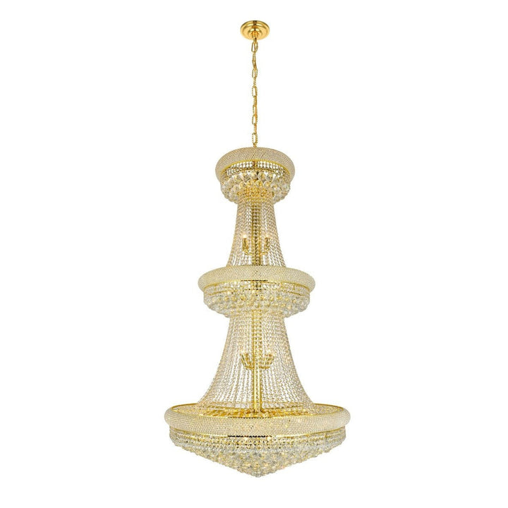 Elegant Primo V1800G36G/RC Chandelier Light - Gold