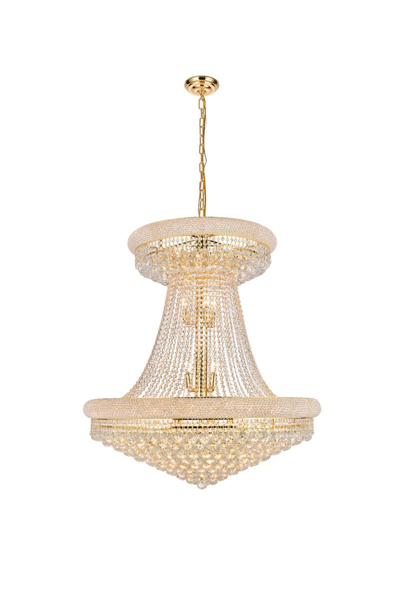 Elegant Primo V1800G36SG/RC Chandelier Light - Gold