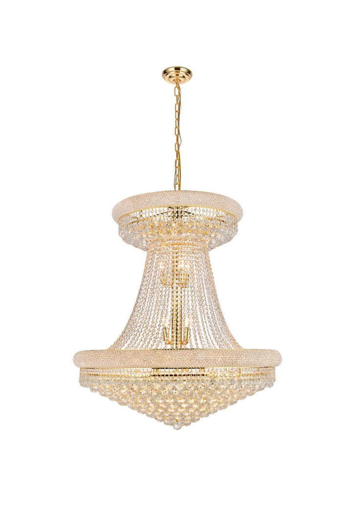 Elegant Primo V1800G36SG/RC Chandelier Light - Gold