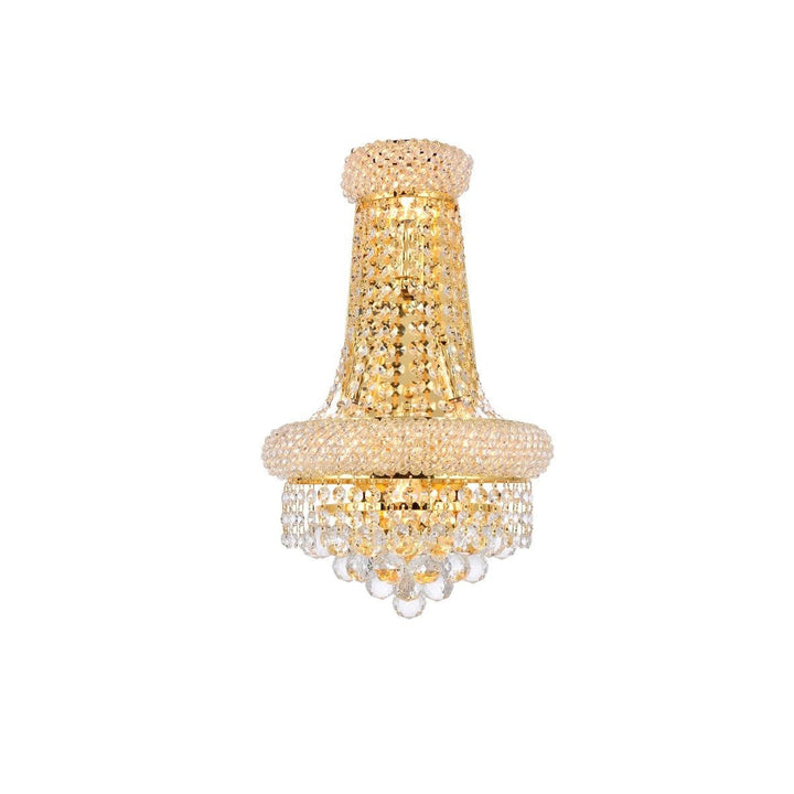 Elegant Primo V1800W12SG/RC Wall Sconce Light - Gold