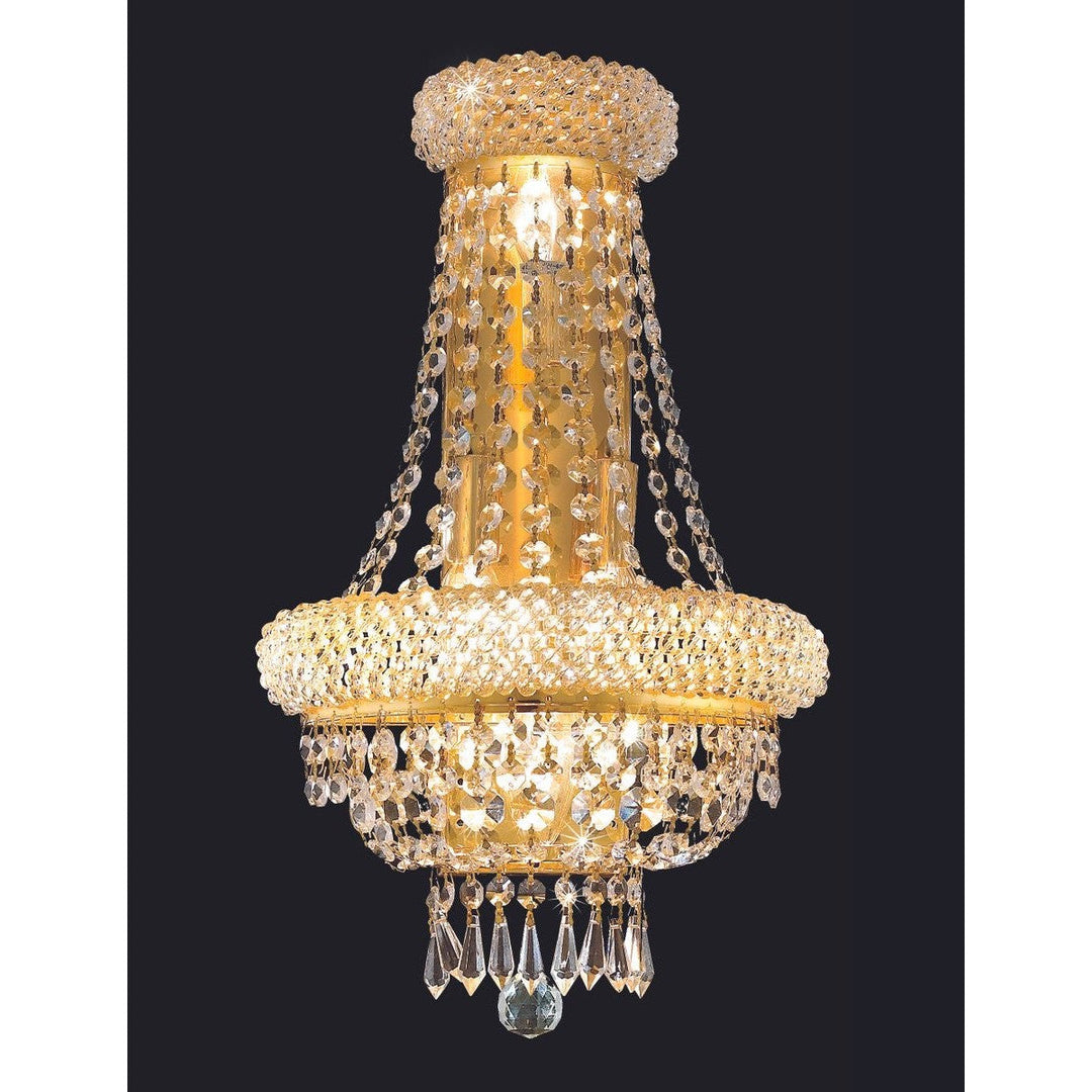 Elegant Primo V1803W12SG/RC Wall Sconce Light - Gold