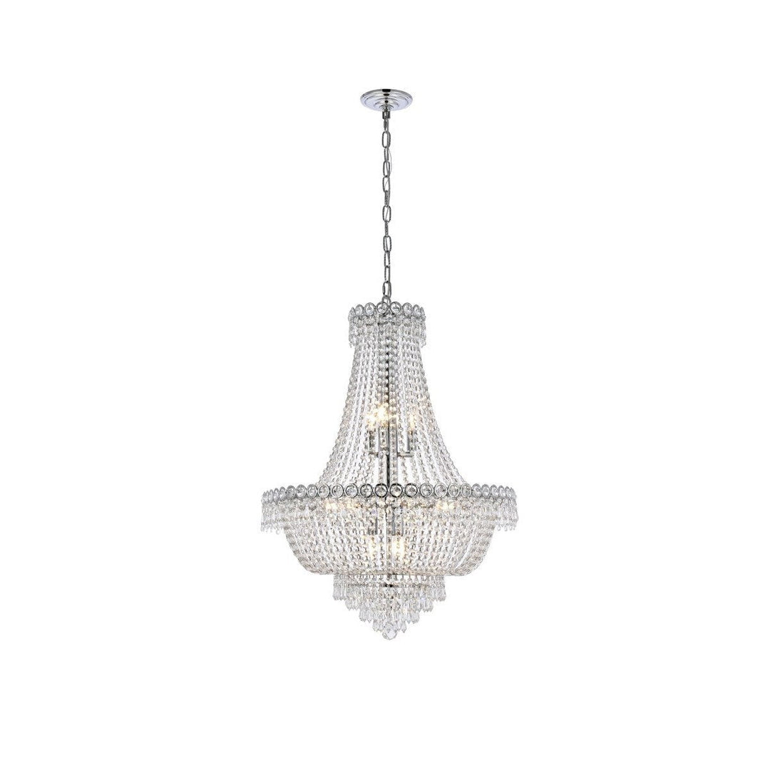 Elegant Century V1900D24C/RC Chandelier Light - Chrome