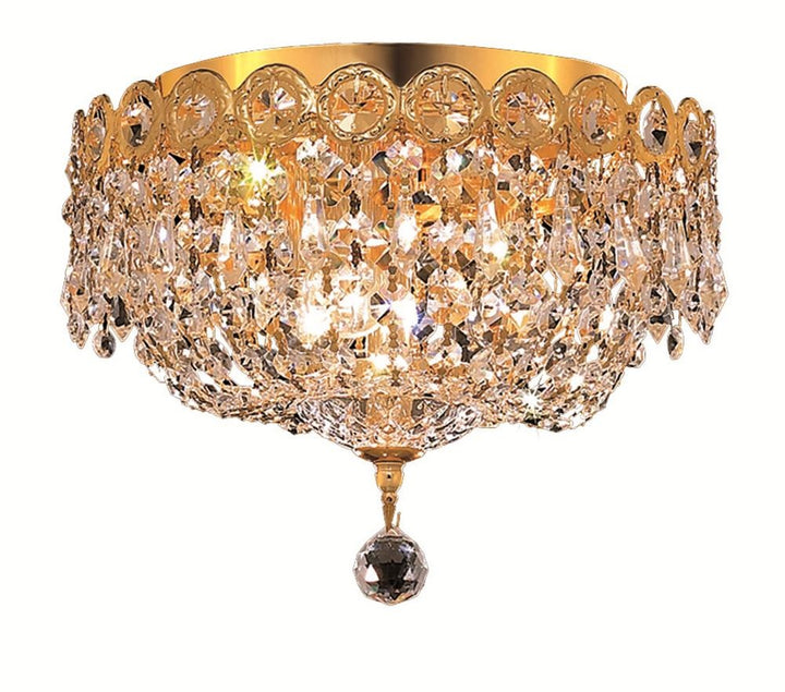 Elegant Century V1900F10G/RC Ceiling Light - Gold