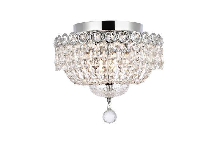 Elegant Century V1900F12C/RC Ceiling Light - Chrome