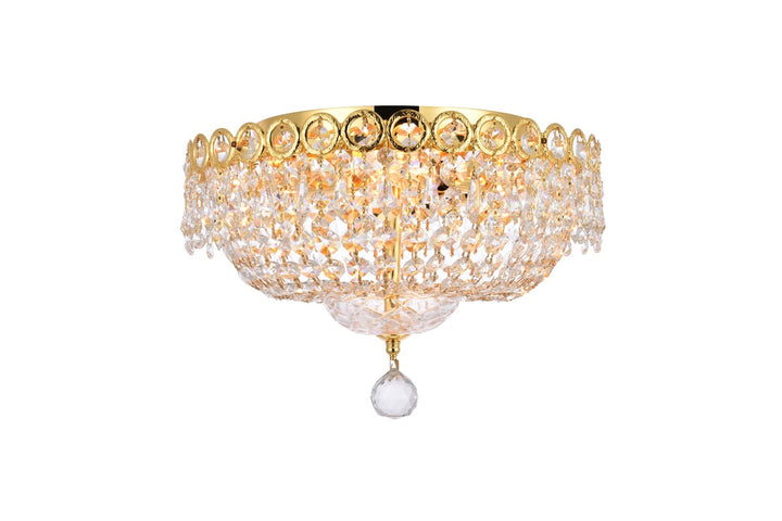 Elegant Century V1900F14G/RC Ceiling Light - Gold