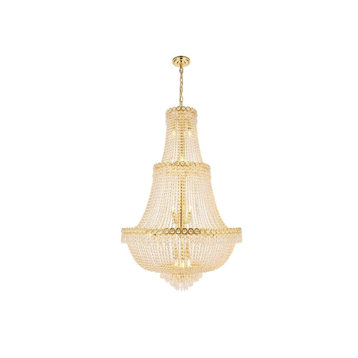 Elegant Century V1900G30G/RC Chandelier Light - Gold