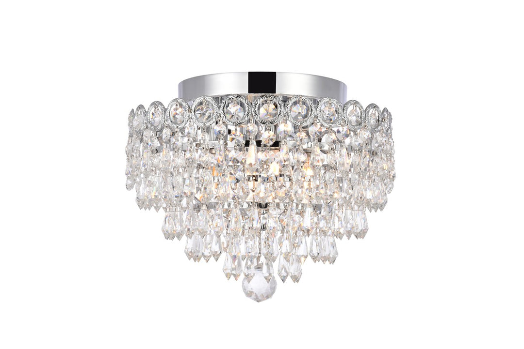 Elegant Century V1902F12C/RC Ceiling Light - Chrome