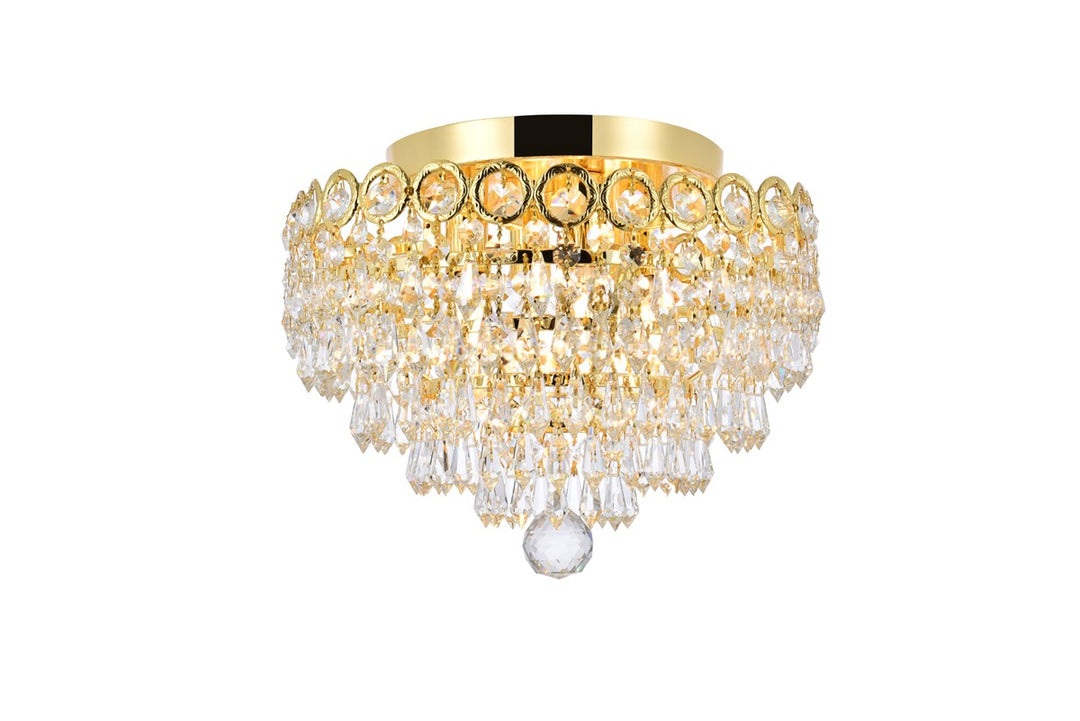 Elegant Century V1902F12G/RC Ceiling Light - Gold