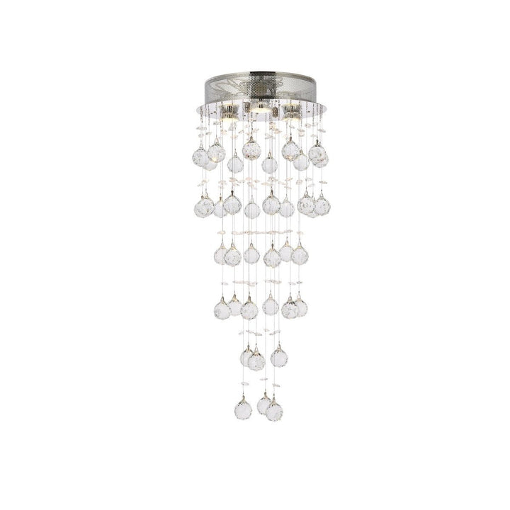 Elegant Galaxy V2006F12C/RC Chandelier Light - Chrome