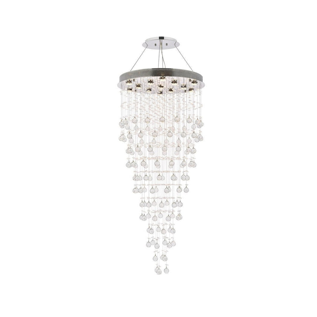 Elegant Galaxy V2006G28C/RC Chandelier Light - Chrome