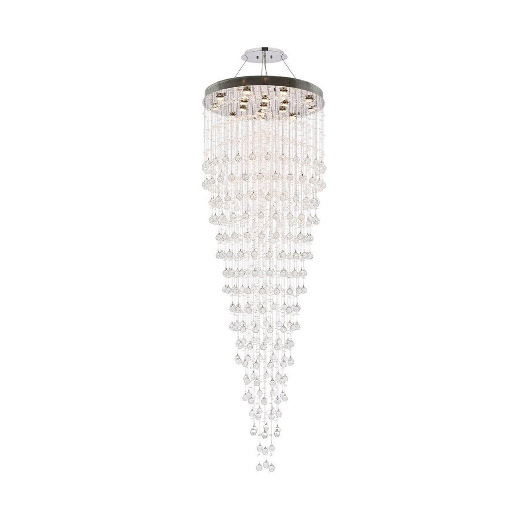 Elegant Galaxy V2006G32C/RC Chandelier Light - Chrome